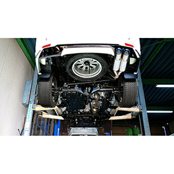 GANADOR Vertex 4WD/SUV ランドクルーザー プラド 3DA-GDJ150W/151W LDA-GDJ150W/151W H29 9〜 （後期用） 【GVE-025MBL】 マフラー ガナドール バーテックス 4WD/SUV