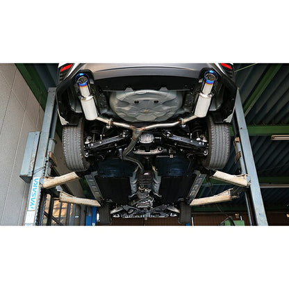 GANADOR Vertex Sports レヴォーグ1.8 4BA-VN5 R2.10〜 【VRS-052BL】 マフラー ガナドール バーテックス スポーツ