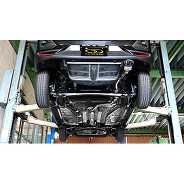 GANADOR Vertex 4WD/SUV ロッキー 5BA-A200S R1.11〜R3.10 【GVE-046BL】 マフラー ガナドール バーテックス 4WD/SUV