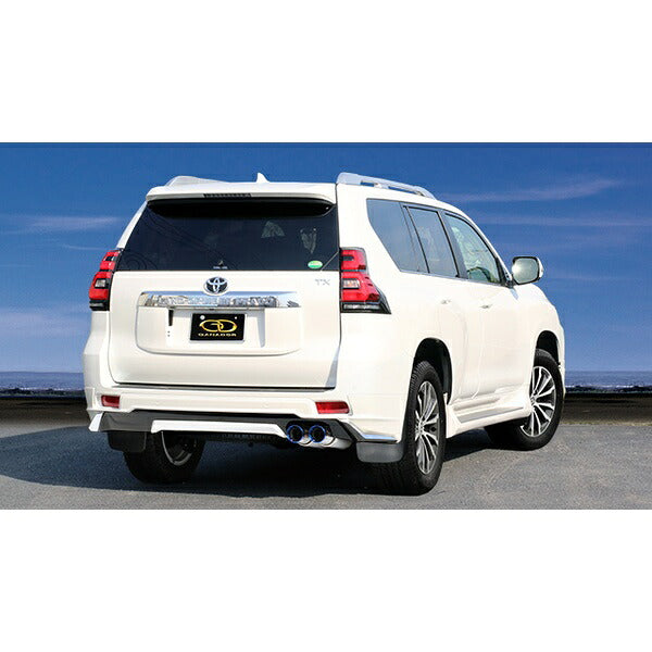 GANADOR Vertex 4WD/SUV ランドクルーザー プラド 3DA-GDJ150W/151W LDA-GDJ150W/151W H29 9〜 （後期用） 【GVE-025MBL】 マフラー ガナドール バーテックス 4WD/SUV