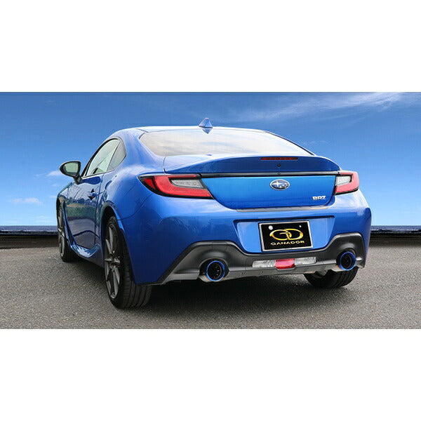 GANADOR Vertex Sports BRZ 3BA-ZD8（6MT/6AT共通） R3.7〜 【GDS-415BL】 マフラー ガナドール バーテックス スポーツ