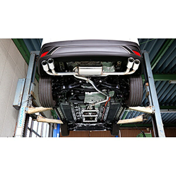 GANADOR Vertex 4WD/SUV カローラクロス（後期） 6AA-ZVG16 R5.10〜R7.4 【GVS-059PO】 マフラー ガナドール バーテックス 4WD/SUV