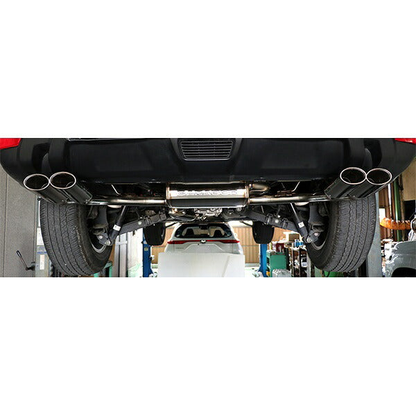 GANADOR Vertex 4WD/SUV エクストレイル DAA-HNT32 H27.5〜R2.9 【GVE-047BL】 マフラー ガナドール バーテックス 4WD/SUV