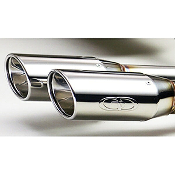 GANADOR Vertex 4WD/SUV C-HRガソリンターボ DBA-NGX10 3BA-NGX10 （6MT/CVT） 共通 H30.5〜 【GVE-039DPO】 マフラー ガナドール バーテックス 4WD/SUV