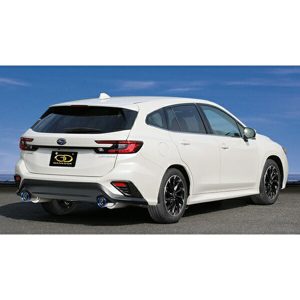 GANADOR Vertex Sports レヴォーグ1.8 4BA-VN5 R2.10〜 【VRS-052BL】 マフラー ガナドール バーテックス スポーツ
