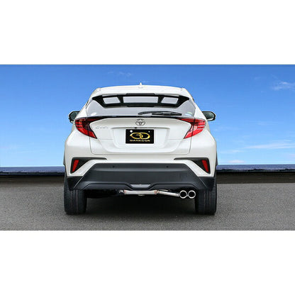 GANADOR Vertex 4WD/SUV C-HRハイブリッド DAA-ZYX10 6AA-ZYX11 H28.12〜 【GVE-030PO】 マフラー ガナドール バーテックス 4WD/SUV