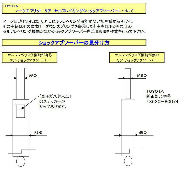 Espelir Super Downsus トヨタ マークIIブリット GX110W 2002/01〜 EST-540