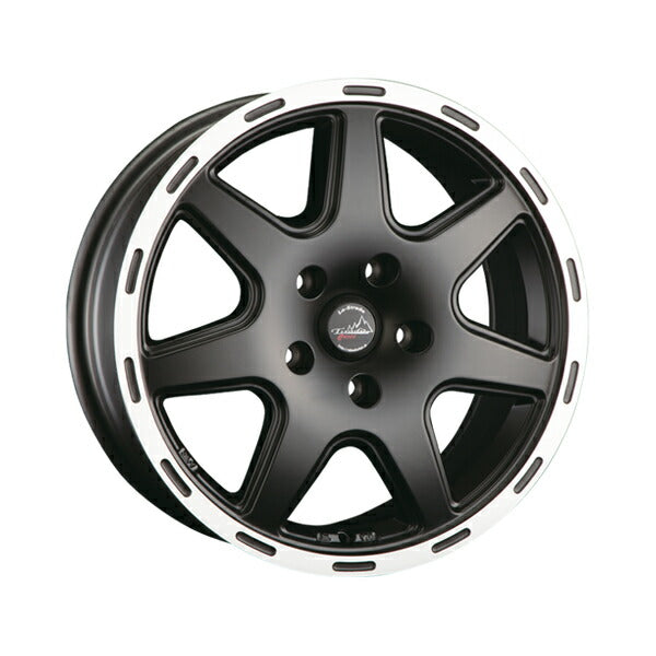 LA STRADA(阿部商会) TIRADO CROSS 【17×7.5J 5-127 INSET44】 JEEP ラングラー JK38系 2009〜2018 LTC775P44MBRP