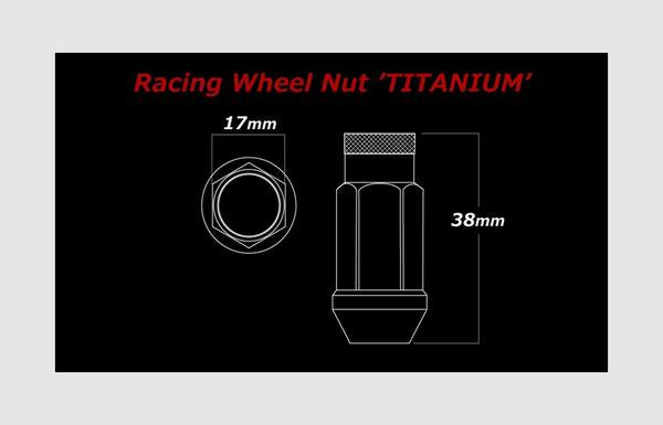 Spiegel チタンナット 汎用品 SPNUT-M1212-01/SPNUT-M1215-01