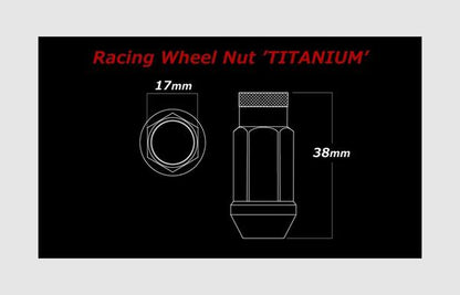 Spiegel チタンナット 汎用品 SPNUT-M1212-01/SPNUT-M1215-01