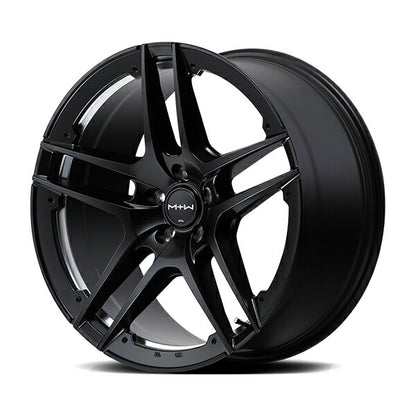 MID(マルカサービス) MtW/TW025 【20×9.5J 5-114 INSET41 ブラック】 TESLA モデルY