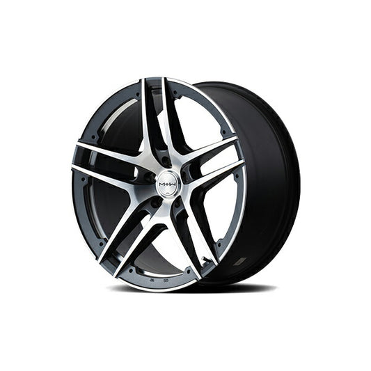 MID(マルカサービス) MtW/TW025 【20×9.5J 5-114 INSET41 ガンメタ】