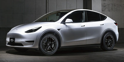 MID(マルカサービス) MtW/TW025 【20×9.5J 5-114 INSET41 ガンメタ】 TESLA モデルY