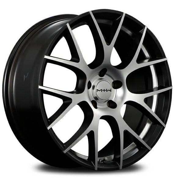 MID(マルカサービス) MtW/TW027 【19×8J 5-114 INSET33 SB/ディスク+アンダーカット】 TESLA モデル3