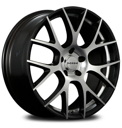 MID(マルカサービス) MtW/TW027 【19×8J 5-114 INSET33 SB/ディスク+アンダーカット】 TESLA モデル3