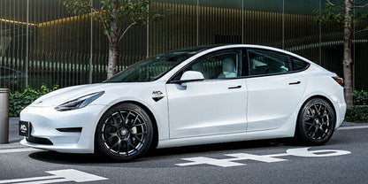 MID(マルカサービス) MtW/TW027 【19×8J 5-114 INSET33 SB/アンダーカット】 TESLA モデル3