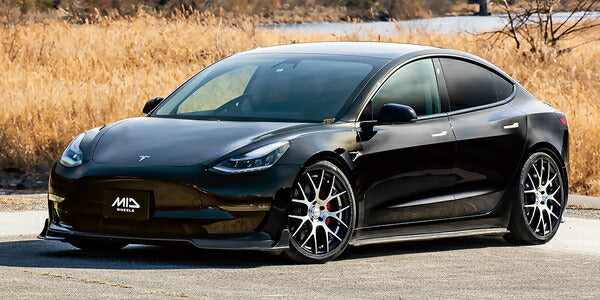 MID(マルカサービス) MtW/TW027 【19×8J 5-114 INSET33 SB/ディスク+アンダーカット】 TESLA モデル3