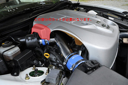 EXART エアインテークスタビライザー クラウンアスリート GRS180前期 GRS182 【EA04-TY104-C】 インテークパイプ