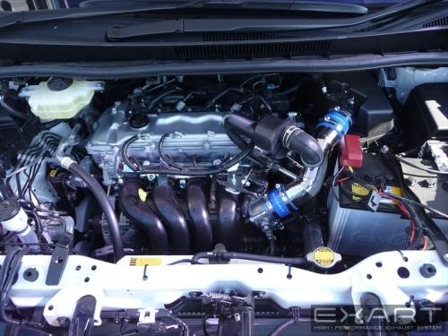 EXART エアインテークスタビライザー ノア ヴォクシー エクスファイア ZRR80G ZRR80W 【EA04-TY106-S】