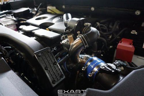 EXART エアインテークスタビライザー RAV4 6BA-MXAA54 【EA04-TY127-S】 インテークパイプ