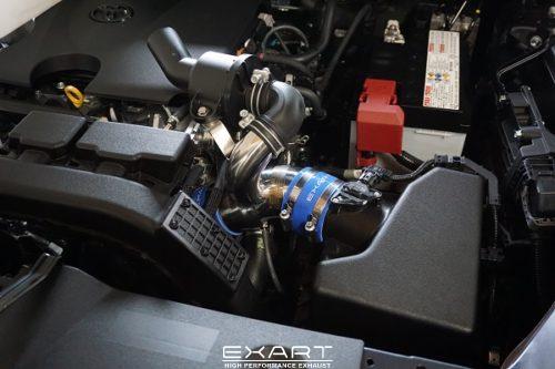 EXART エアインテークスタビライザー RAV4 6BA-MXAA54 【EA04-TY127-S】 インテークパイプ