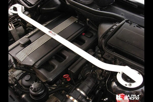 ULTRA RACING フロントタワーバー BMW 5シリーズ E39 DD25/DD28/DD28A/DE44/DM25/DM28/DN44/DP28/DS25/DS25A/DS30/DT25/DT30 1996/06〜2004/04 TW2-341