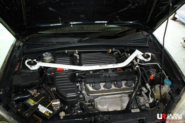 ULTRA RACING フロントタワーバー ホンダ シビックフェリオ ES3 2000/09〜2005/09 TW2-127