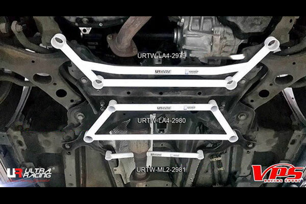ULTRA RACING フロントメンバーブレース レクサス NX200t AGZ15 2014/07〜 LA4-2979