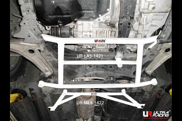 ULTRA RACING ミドルメンバーブレース ミツビシ ランサーエボリューションX CZ4A 2007/10〜2015/09 ML4-1422