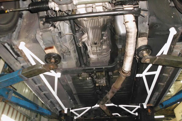 ULTRA RACING リアメンバーサイドブレース ニッサン スカイラインGT-R BNR34 1998/05〜2002/08 RS6-3460P