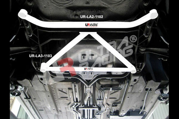 ULTRA RACING フロントメンバーブレース PORSCHE ボクスター 986K 1996/10〜2004/12 LA2-1102