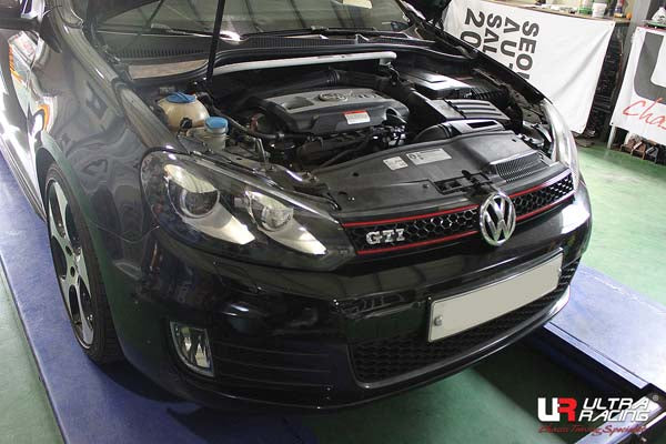 ULTRA RACING フロントタワーバー VOLKSWAGEN ゴルフVI 1KCCZ 2009/04〜2013/05 TW2-1362