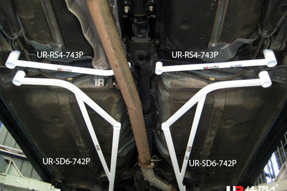 ULTRA RACING リアメンバーサイドブレース スバル インプレッサ GDB 2002/11〜2006/11 RS4-743P