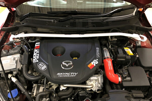 ULTRA RACING フロントタワーバー マツダ デミオ DJ3FS/DJ5FS/DJLFS 2014/09〜 TW2-3142