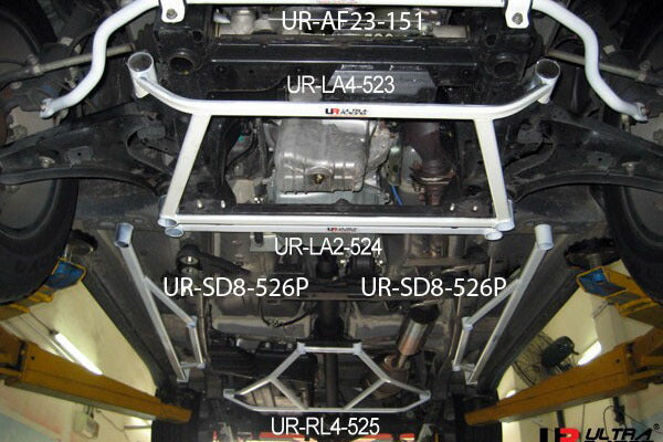 ULTRA RACING サイドロアバー トヨタ ラッシュ J200E/J210E 2006/01〜2016/03 SD8-526P