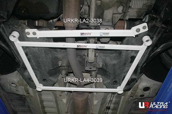 ULTRA RACING フロントメンバーブレース PEUGEOT 208 A9C5F03/A9C5G04/A9X5G04 2012/11〜 LA4-3039