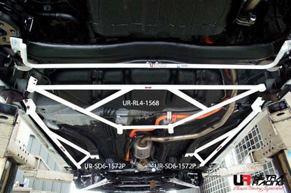 ULTRA RACING サイドロアバー ホンダ CR-Z ZF1/ZF2 2010/02〜2017/01 SD6-1572P