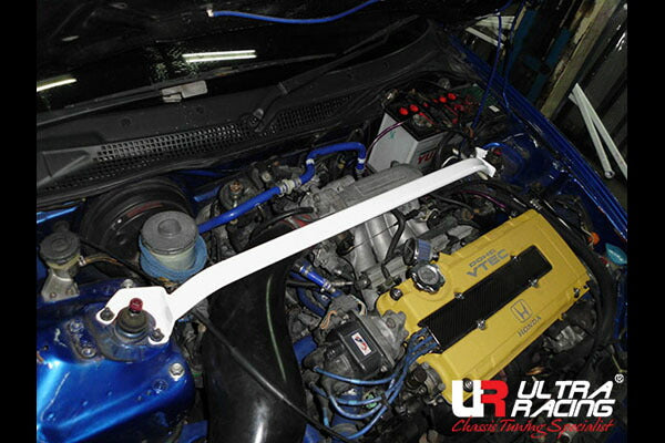 ULTRA RACING フロントタワーバー ホンダ CR-Xデルソル EG2/EJ4 1992/03〜1995/10 TW2-339