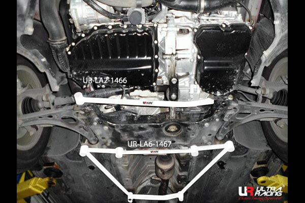 ULTRA RACING フロントメンバーブレース AUDI Q3 8UCCZF/8UCHP/8UCPSF/8UCZD 2012/05〜 LA6-1467