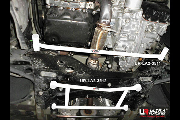 ULTRA RACING フロントメンバーブレース PEUGEOT 308SWワゴン T9WBH01 2014/11〜 LA2-3511