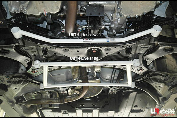 ULTRA RACING フロントメンバーブレース ホンダ ヴェゼル RU1/RU3 2013/12〜2019/11 LA2-3158