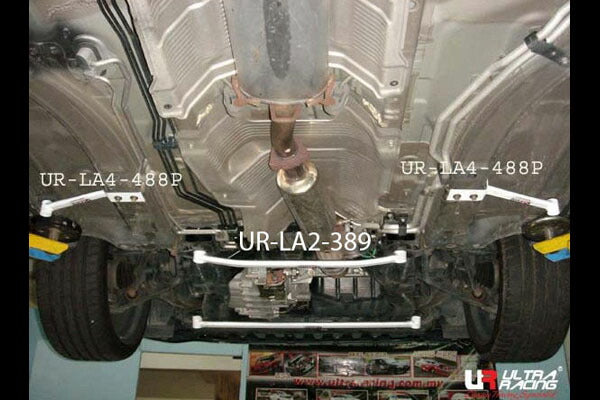 ULTRA RACING フロントメンバーブレース ホンダ アコードユーロR CL7 2002/10〜2006/10 LA2-389