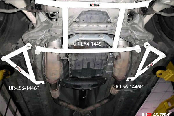 ULTRA RACING フロントメンバーサイドブレース ニッサン フェアレディZ Z34 2008/12〜 LS6-1446P