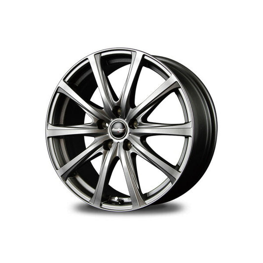 MID(マルカサービス) EuroSpeed/V25 【15×6J 5-100 INSET45 グレー】