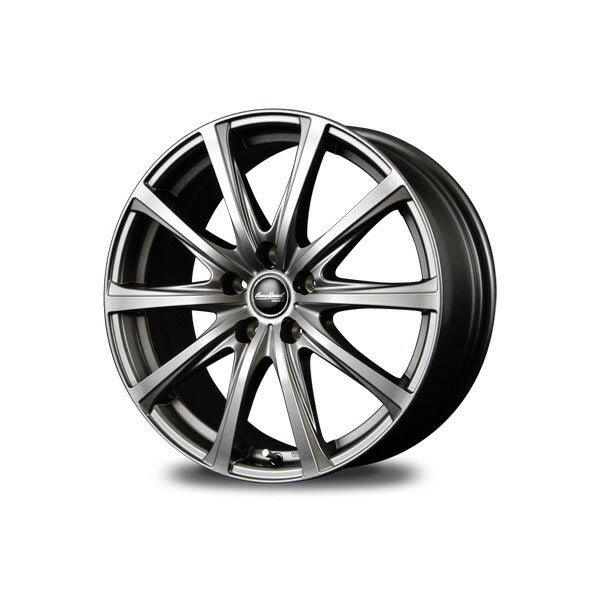 MID(マルカサービス) EuroSpeed/V25 【16×6.5J 5-114 INSET38 グレー】 トヨタ エスティマ/エスティマハイブリッド 50系 2006/01〜