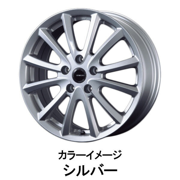 KOSEI QRASIZ/VS6 【16×6.5J 5-114.3 INSET47】 スズキ エスクード YD21S/YE21S 2015/10〜 QRA612S/QRA612G/QRA612B