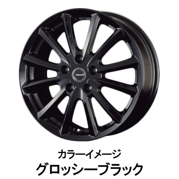 KOSEI QRASIZ/VS6 【13×4.0B 4-100 INSET45】 ホンダ ライフダンク JB3/JB4系 2000/12〜 QRA300S/QRA300G/QRA300B