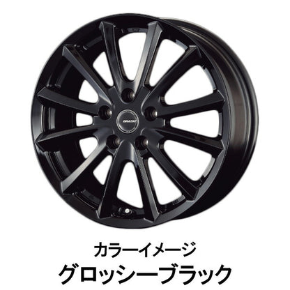 KOSEI QRASIZ/VS6 【13×4.0B 4-100 INSET45】 ニッサン デイズ/デイズルークス B21W系/B21A系 2013/06〜 QRA300S/QRA300G/QRA300B