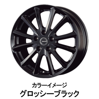 KOSEI QRASIZ/VS6 【17×7.0J 5-114.3 INSET38】 トヨタ クラウンマジェスタ UZS207 2009/03〜 QRA710S/QRA710G/QRA710B