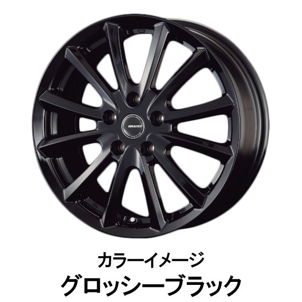 KOSEI QRASIZ/VS6 【17×7.0J 5-100 INSET53】 トヨタ ウィッシュ ZGE22W系 2009/03〜 QRA712S/QRA712G/QRA712B